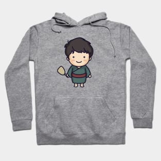 Cute Japanese Senpai Cartoon Hoodie